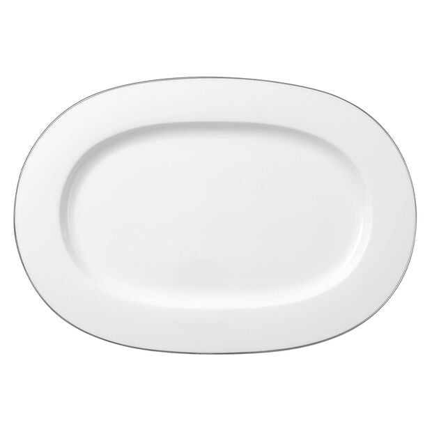 Anmut Platinum No1 - Ovale Platte