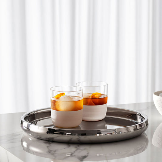 Manufacture Rock Blanc - Bicchieri Double Old Fashioned (Set da 4)