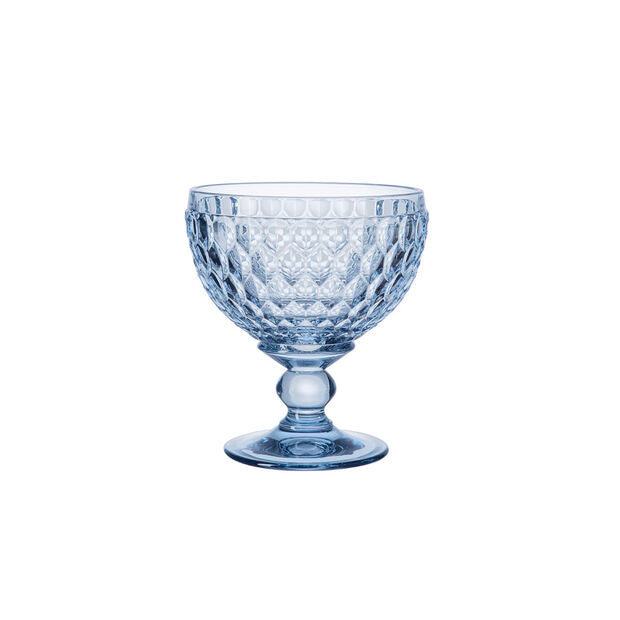 Boston Colored - Champagnerschale blau (6er Set)