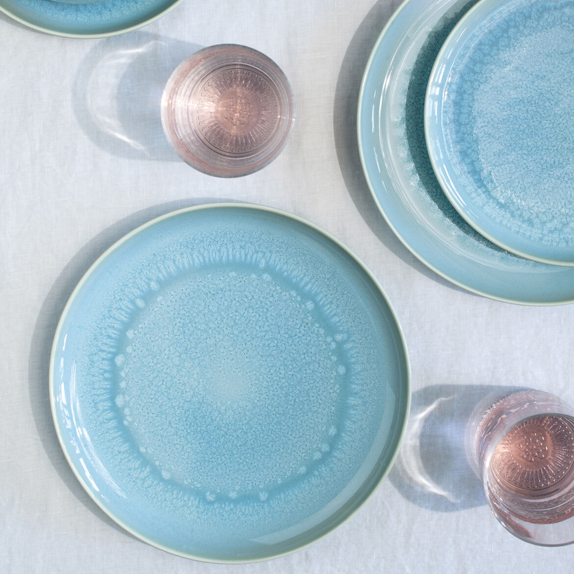 Crafted Blueberry – Speiseteller (4er-Set)