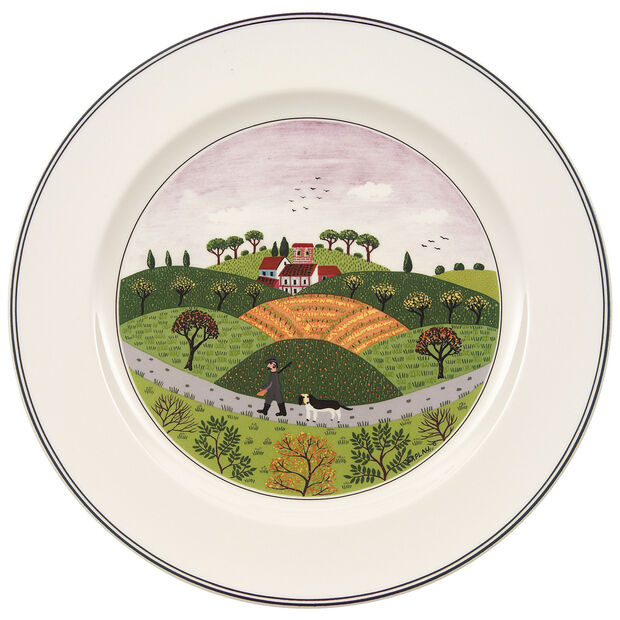 Design Naif - Speiseteller Jäger (6er-Set)