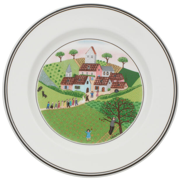 Design Naif - Vorspeisen-/Dessertteller Marriage (6er-Set)