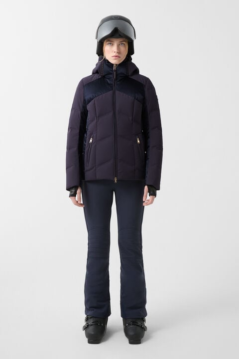 Delin Down Ski Jacket In Navy Blue