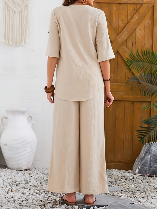 ⏰ ULTIMO GIORNO SCONTO DEL 50% 💥 Tuta Larga Casual da Donna in Cotone