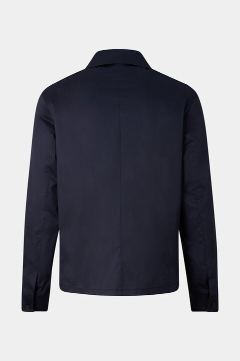 Overshirt Mirco In Navy Blue