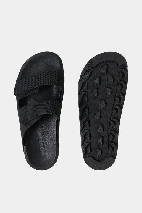 Biarritz Sandals In Black/White