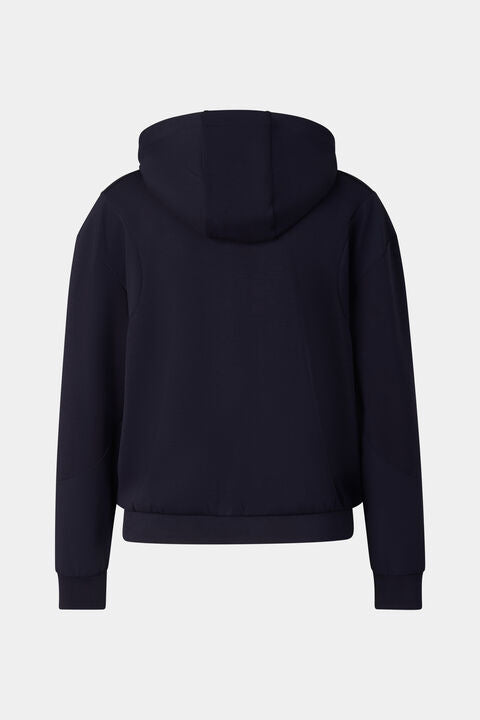 Julietta Jersey Jacket In Navy Blue
