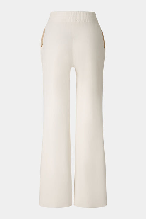 Josie Knitted Trousers In Cream