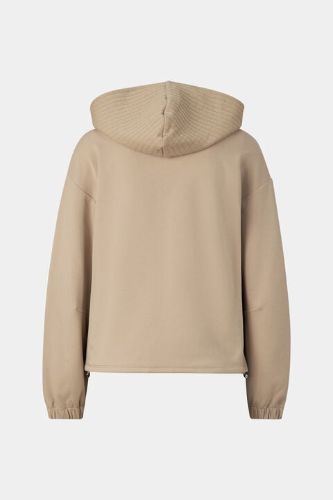 Alia Sweat Hoodie In Camel