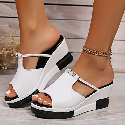 🔥BEST SELLER🔥Comodi sandali ortopedici con plateau da donna!