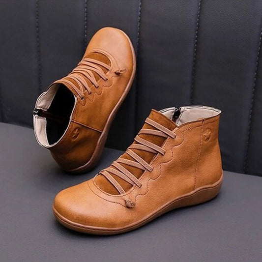 🔥Super Saldi Sconto 49%🔥 - Comodi stivali fatti a mano in pelle con supporto plantare