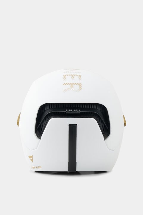Ski Helmet St. Moritz In White/Gold