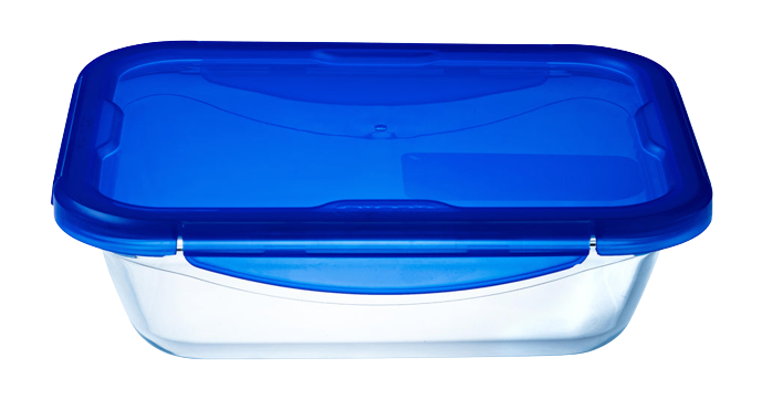 Cook Go - Rectangular watertight glass storage box