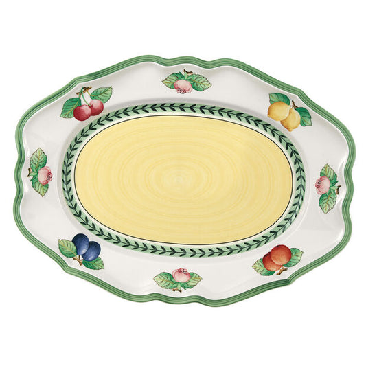 French Garden Fleurence - Mittelgroße ovale Servierplatte