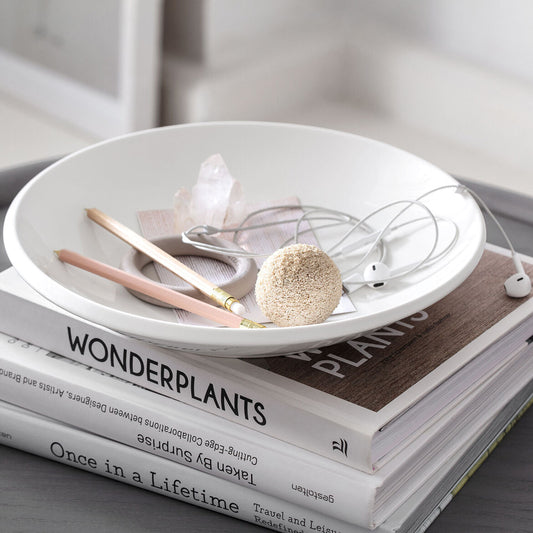 New Moon – Weiße Gourmet-Dinnerschale (4er-Set)