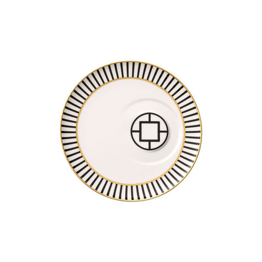 Metro Chic - Tazza da caffè con piattino (Set da 6)