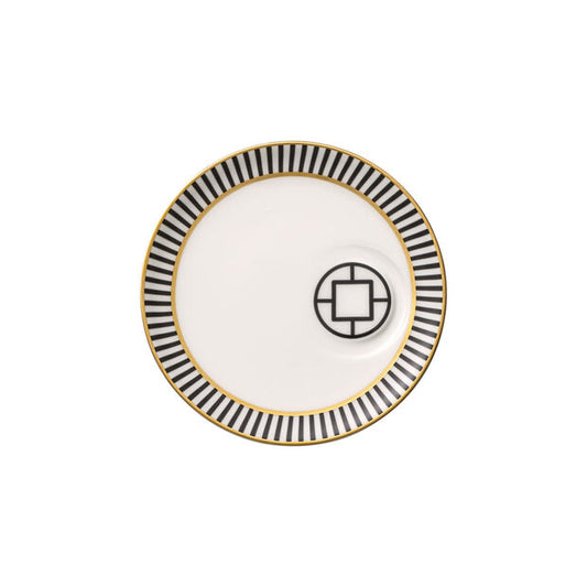 Metro Chic - Tazzina da caffè espresso con piattino (Set da 6)