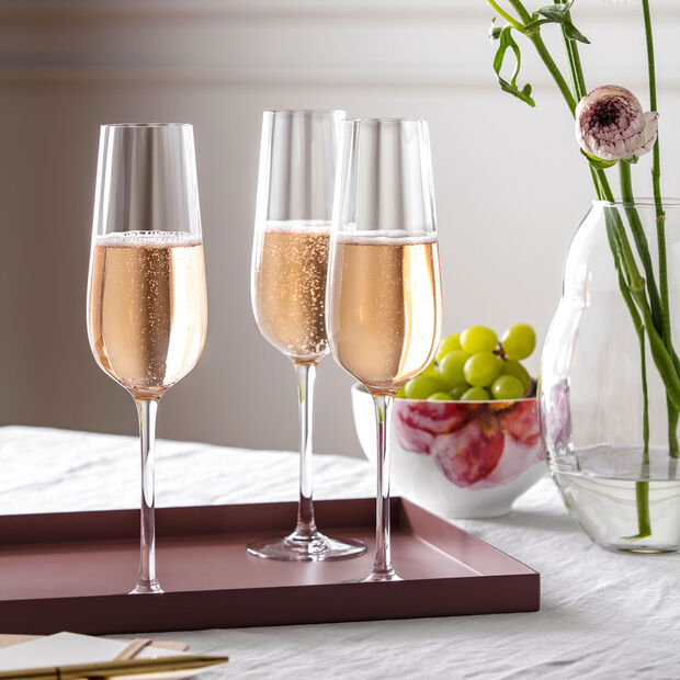 Rose Garden - Champagnerkelch (4er-Set)