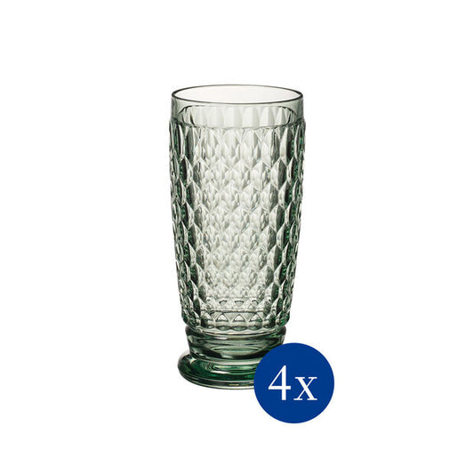 Boston Colored - Highball - Grün (4er-Set)