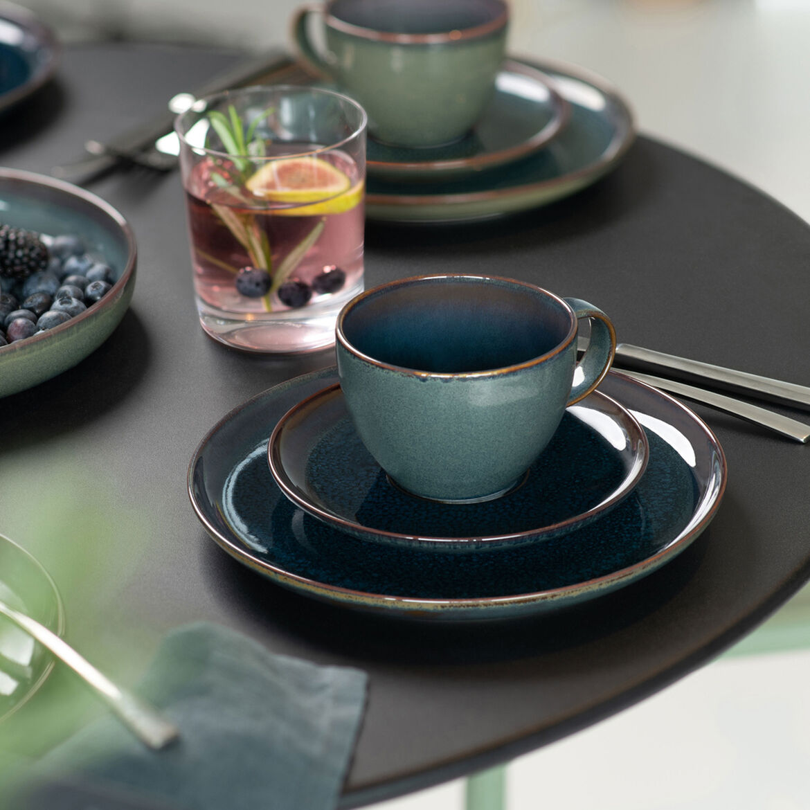 Denim Artigianale - Tazza da Caffè (Set da 4)