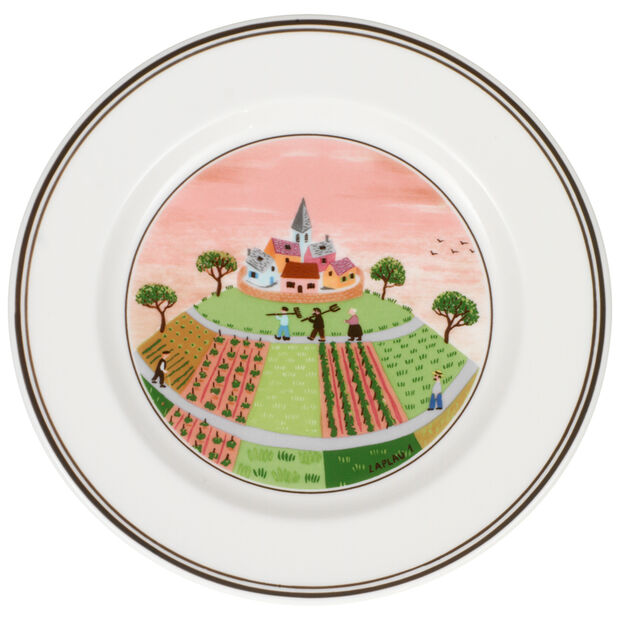 Design Naif - Vorspeisen-/Dessertteller Hamlet (6er-Set)