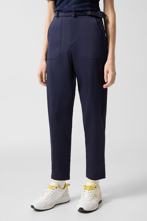 Skara Functional Trousers In Navy Blue