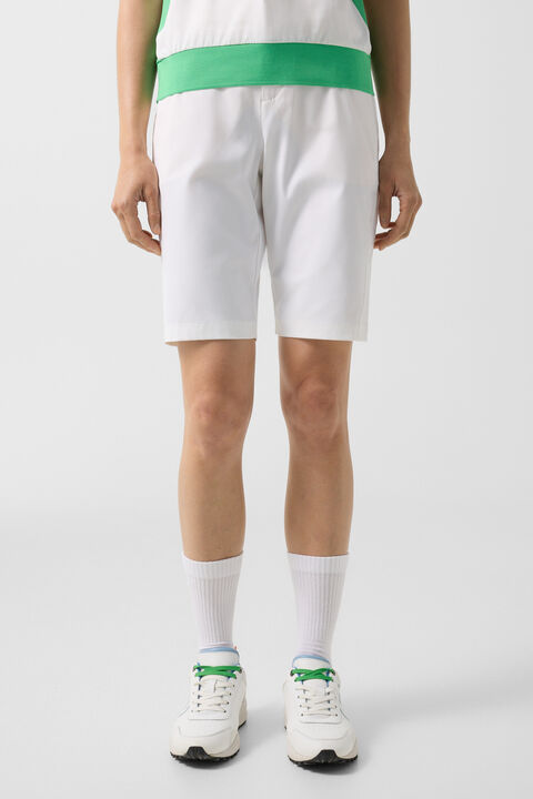 Zita Functional Bermuda Shorts In Off-White