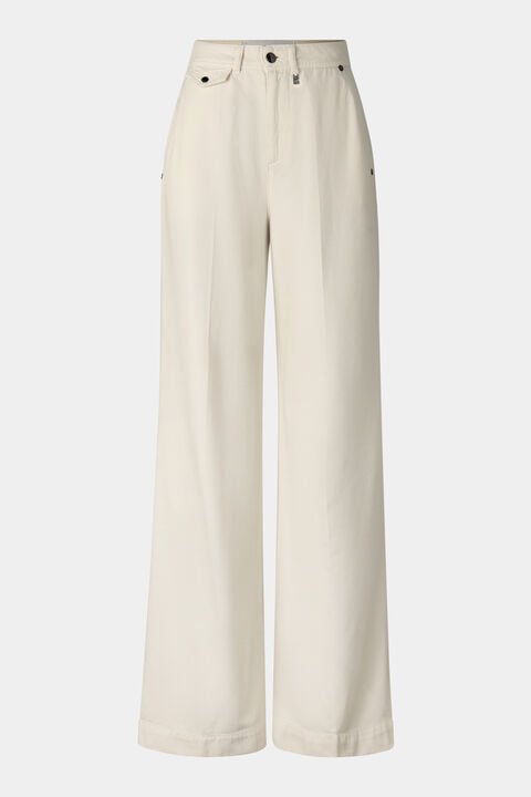 Rica Wide Fit Jeans In Cream