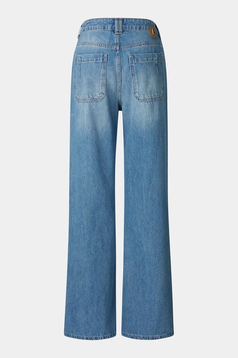 Straight Fit Jeans Dyna In Light Denim Blue
