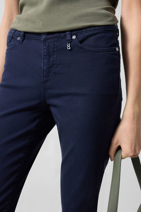 7/8 Slim Fit Jeans Julie In Navy Blue