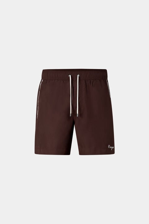Paul Swim Trunks In Dark Brown