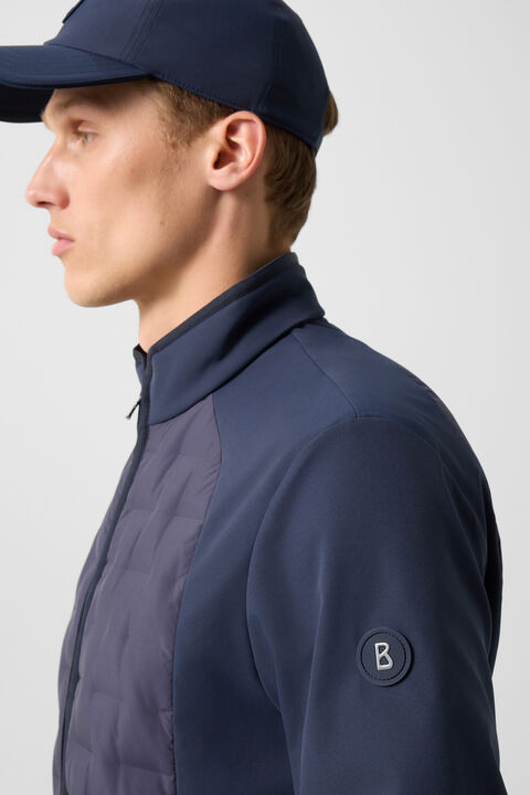Dajan Hybrid Jacket In Navy Blue