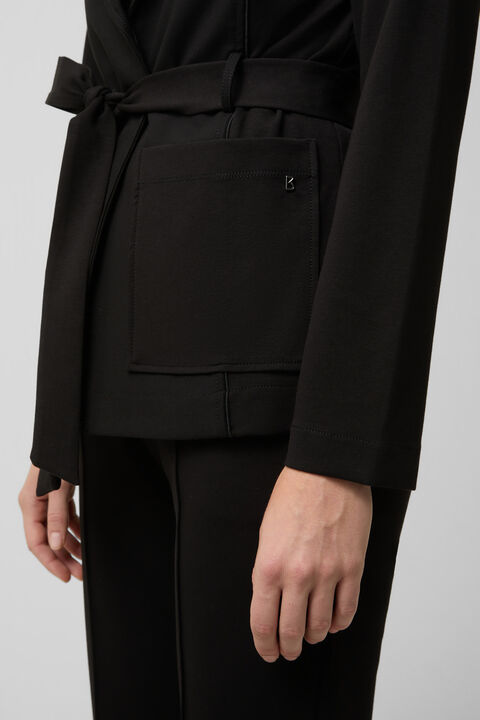 Benisha Jersey Blazer In Black