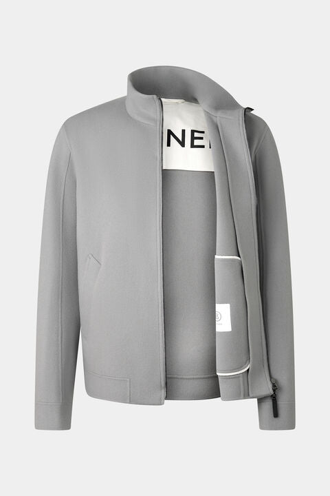 Doubleface Blouson Brice In Light Grey