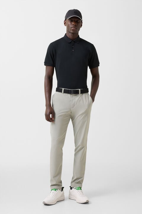 Daniel Functional Short-Sleeved Top In Black