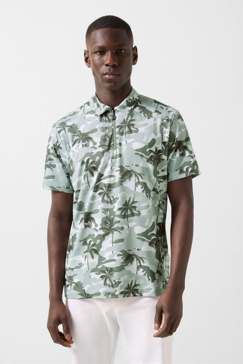 Taron Functional Short-Sleeved Top In Eucalyptus