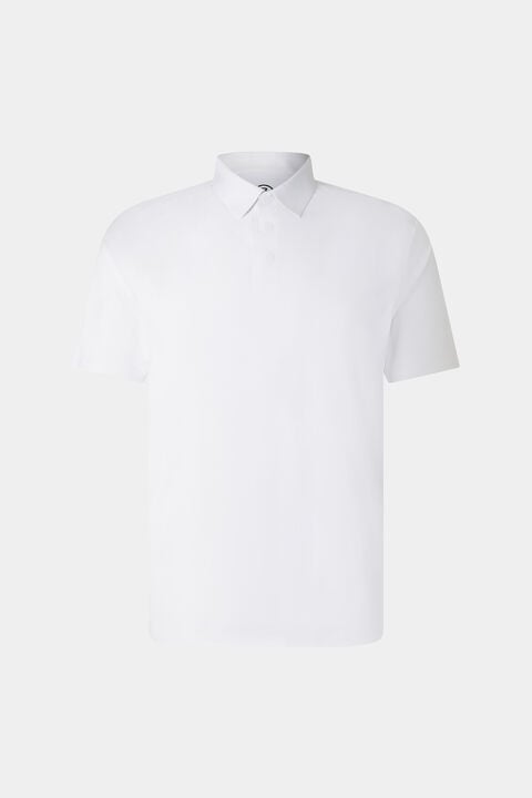 Casimir Functional Short-Sleeved Top In White
