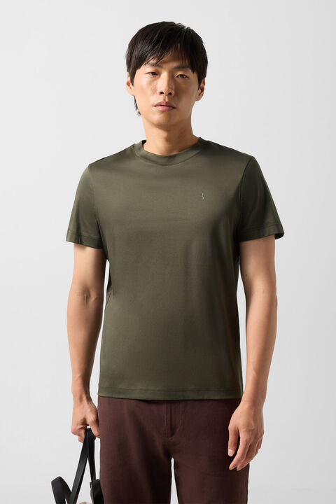 T-Shirt Ryan In Olive Green