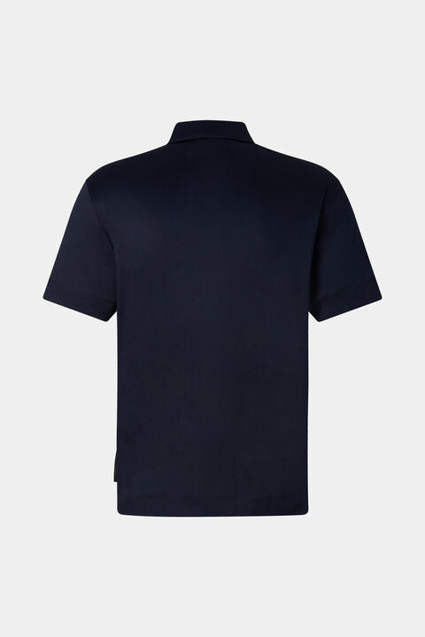 Tayden Polo Shirt In Navy Blue