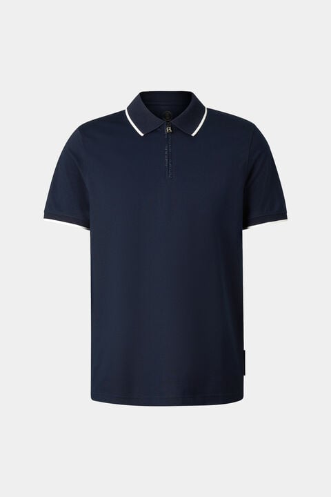 Timo Polo Shirt In Navy Blue