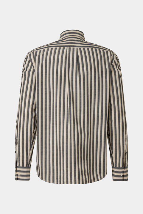 Shirt Heiko In Grey/Sand