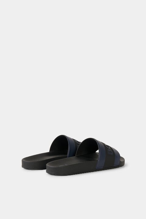 Slides Belize In Navy Blue/Black