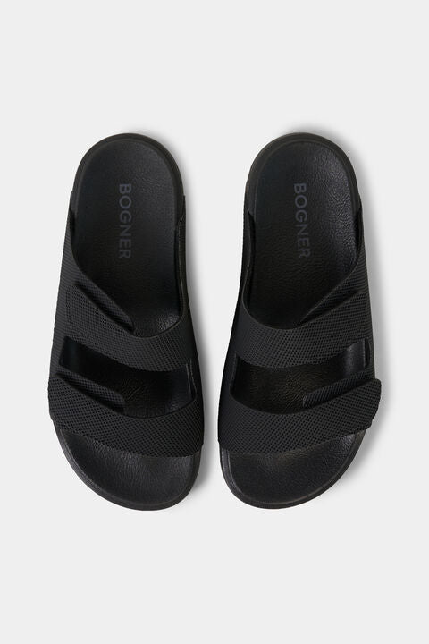 Biarritz Sandals In Black/White