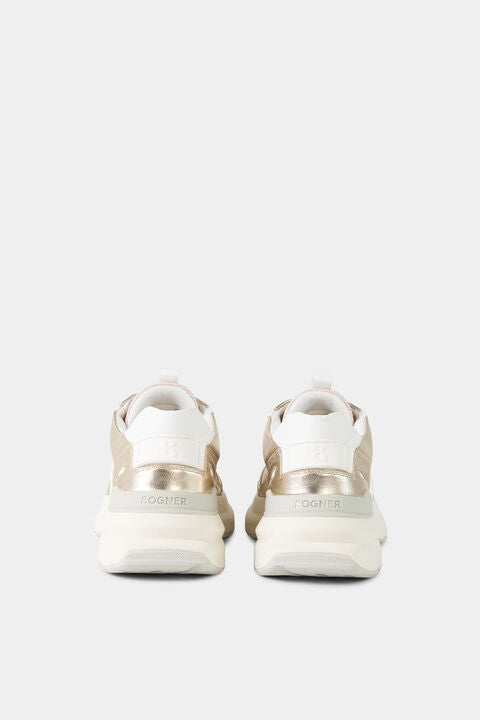 Sneaker Ctp25 In White/Gold