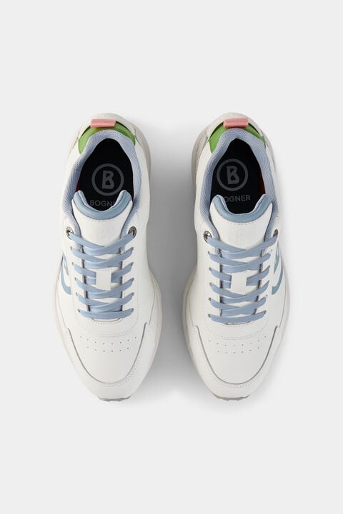 Sneaker Golf  In White/Blue