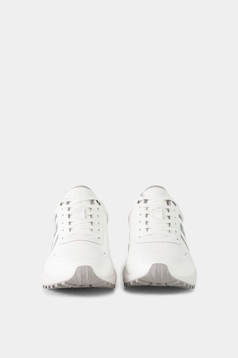 Golf Sneaker In White/Orange