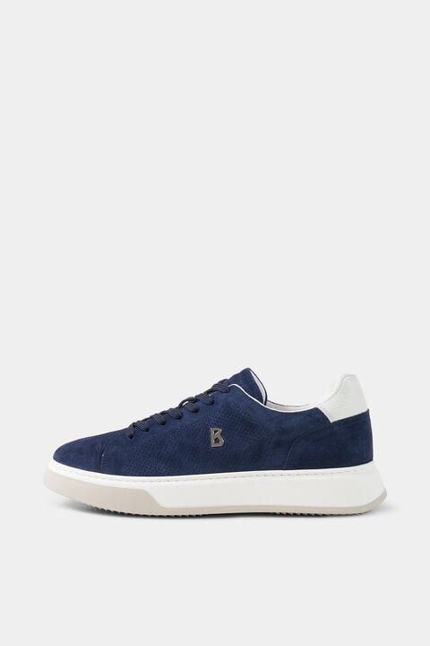 Milan Trainers In Navy Blue