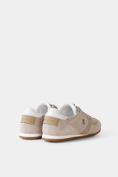 Monza Trainers In Taupe