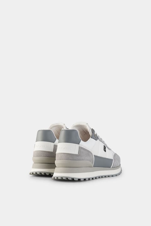 Sneaker Newport In Grey/White
