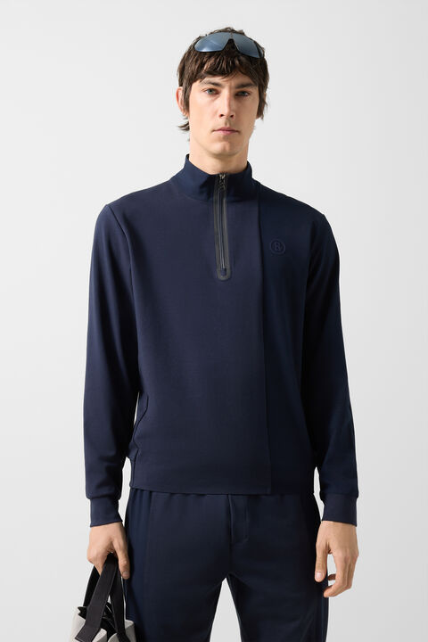 Connor Sweat Troyer In Navy Blue